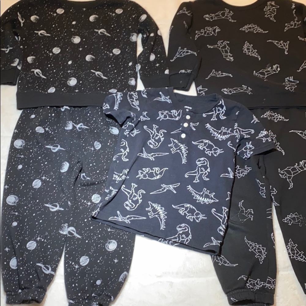 Lot of Garanimals boys sweats 4T